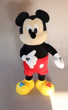 Gut erhaltene Micky Mouse Figur mit Sing- und Sprechfunktion