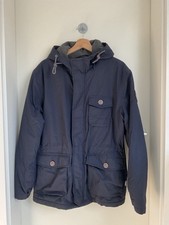 NAPAPIJRI Herren Jacke M Dunkelblau Slim Fit Innen Fleece Herbst Winter