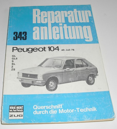 Reparaturanleitung peugeot - reparaturanleitung,