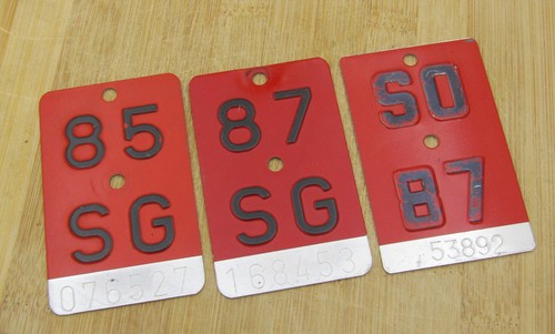 Schweizer fahrrad - 3x,