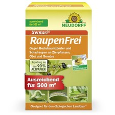 Neudorff Raupenfrei XenTari 25 g - Xentari Buchsbaumzünsler Raupen bekämpfen 