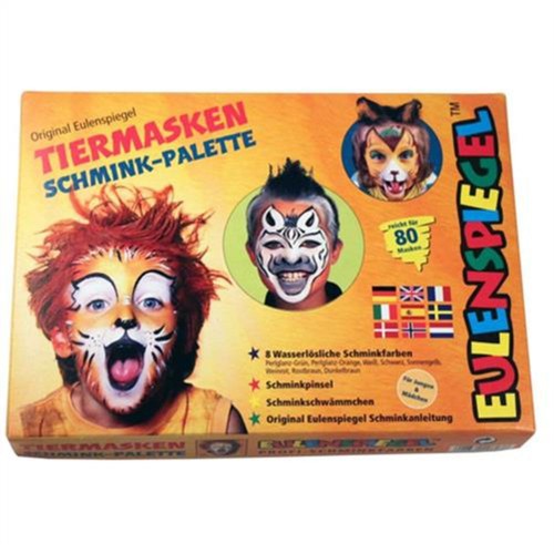 Eulenspiegel schminkset - eulenspiegel,