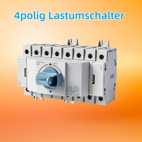 Lastumschalter 4polig 63a für - lastumschalter,