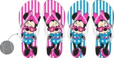 Disney Minnie Mouse Maus Zehentrenner Flip Flop Kinder Sandalen Badeschlappen