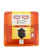 SEB Tefal 3 Fettfilter für Fritteusen Maxi Fry XA500006 Antigeruchs-Filter
