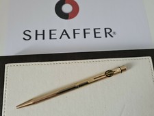 Sheaffer Targa 1005 Kugelschreiber vergoldet gold electroplated in Box Vintage