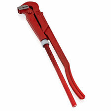 Eckrohrzange Rohrzange Wasserpumpenzange Zange abgewinkelt 90° 1,5 Zoll BITUXX