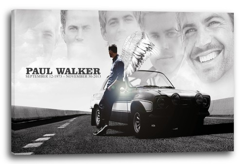 Lein wand bild - paul, walker