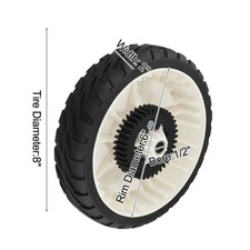 8 Zoll Rasenmäher Hinterrad
