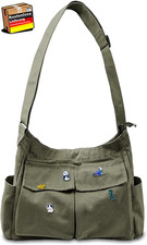 Canvas Messenger Bag Damen