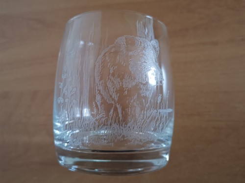 Glas trinkglas wildschwein - glas,