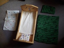 Stabil massiv holzpuppenbett - stabil,
