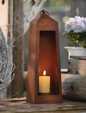 Echtrost Metall Laterne 40 cm