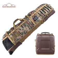 SUN MOUNTAIN 2025 KUBE HARTSCHALE GOLF REISE COVER - SAND / CAMOUFLAGE