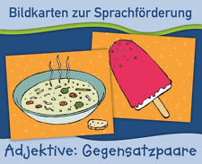 Bildkarten zur Sprachförderung: Adjektive: Gegensatzpaar... | Buch |