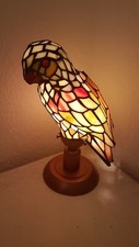 Tisch Lampe Papageien Tier Lampe Handgefertigt Retro