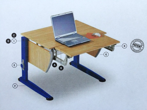 Neu moll schreibtisch mit - schreibtisch,