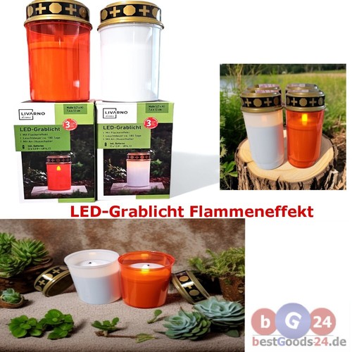 Grablicht led flammeneffekt - led,