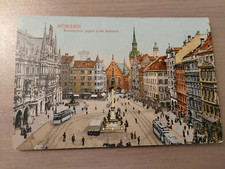 Postkarte München Marienplatz