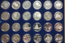 Silber 558,88 g Fein Ag, 24 x