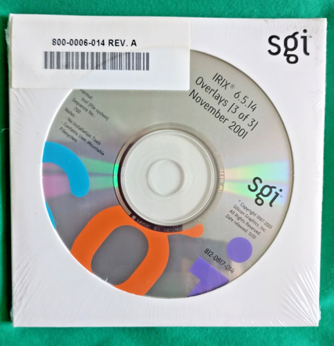 Sgi irix update paket - update, cd-paket