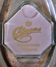RINGERS SCHOKOLADE HOLLAND Geldteller Antike Geldablage Zahlteller Werbung