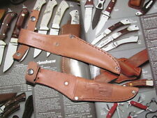 Solinger Messerscheide mit Hirschprägung.Für Solingen Messer Klingen Länge 9 cm.