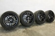 RH Felgen ALU SCHWARZ 7,5x16 5x112 VW Passat Audi A3 A4 A6 Hankook 205 55 16 94W