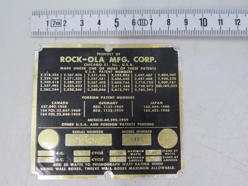 Rock ola musikbox - musikbox, ersatzteil