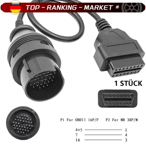 Für mercedes pin - 38,