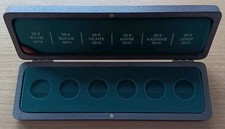 Original Holz Etui für Satz 20 Euro Goldmünzen deutscher Wald mit Umverpackung 