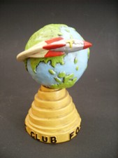 Fossil Uhr Werbung 3D Globus von der Fossil Collectors Club Uhr LE 9489