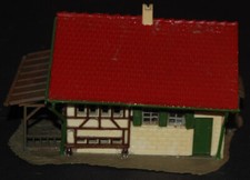 Faller Vollmer ? kleines Einfamilienhaus Wohnhaus Fachwerkhaus gebaut 1:87 H0