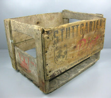 alte Bierkiste Leicht AG Stuttgarter Hofbräu Wulle Dinkelacker Brauerei C. Graf