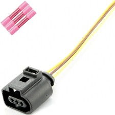 Reparatur Ersatz Stecker Kabel 3 Polig passend für VW Audi Seat Skoda 1J0973703