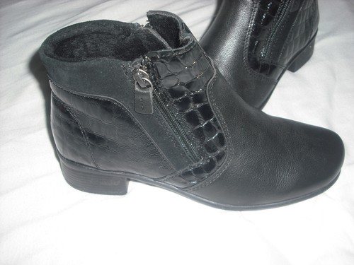 Aco schwarze stiefeletten - schwarze,