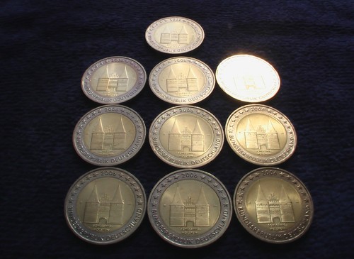 Euro münzen - 2,