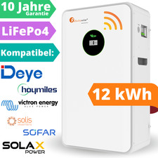 12kWh Batteriespeicher 48V Speicher PV Solar Lithium Stromspeicher Akku LiFePO4