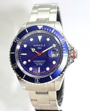 KIENZLE 1822 Divemaster Automatik Edelstahl-Armband Saphirglas Datum 20BarW.R.