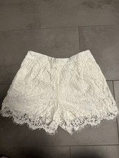 Amisu Spitze Shorts Kurze Hose Weiß Gr.38 Neuwertig