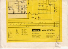 UHER Report-L Stereo 4000 Stromlaufplan N.B.37