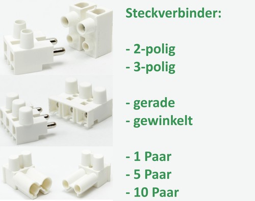 Steckverbinder 5mm 16a - steckverbinder, 0,5-2,5mm²