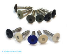 TRESPO Schrauben Fassadenschrauben Holzschrauben f. Fassadenplatten Edelstahl A2