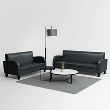 Sofa Set 2-tlg. Kunstleder