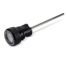 Peilstab, Ölstand und Öltemperatur für  für Harley OT2 schwarz/weiß C-Ware