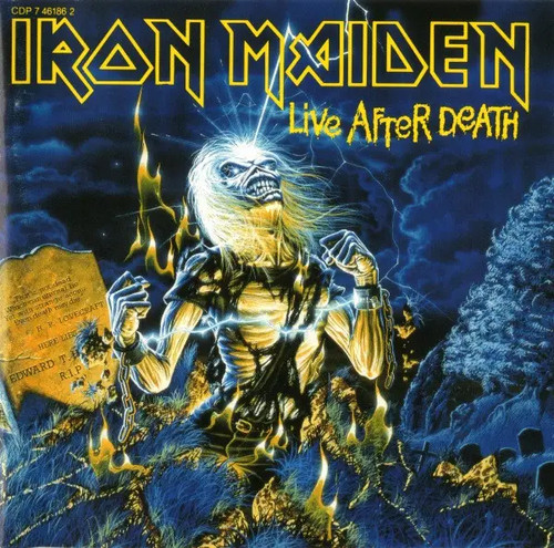 Iron maiden live after - cd,