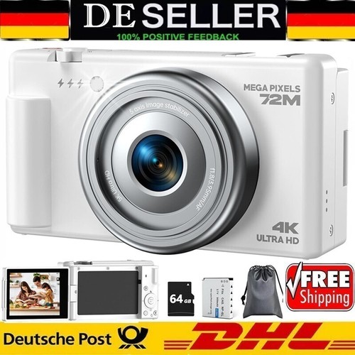 72mp digitalkamera 4k - digitalkamera,