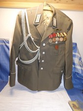 Uniformjacke Offizier der NVA (Hauptmann), mit Orden und Schützenschnur