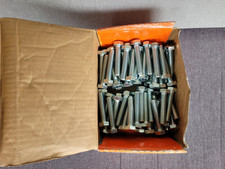 100x Sechskantschrauben metrisch M12x60 Vollgewinde 8.8 Schrauben DIN 933