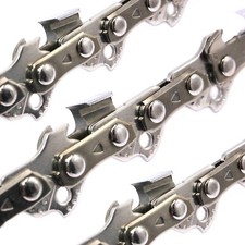 3x Sägekette Vollmeißel 50cm 3/8" 1,5mm 72 TG für Dolmar PS6400, C, CH, H, HS